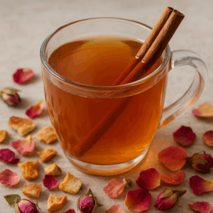 Cinnamon Peach Bellini