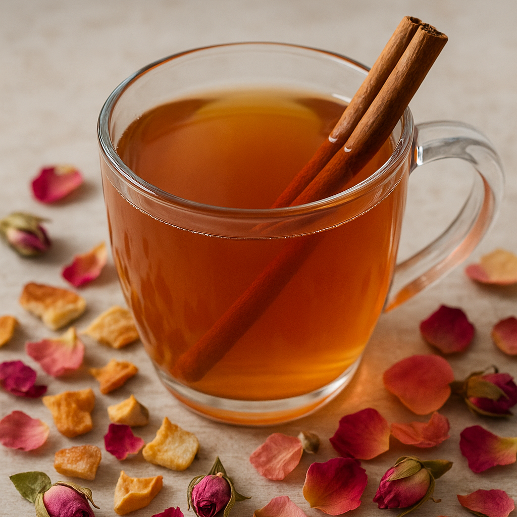 Cinnamon Peach Bellini